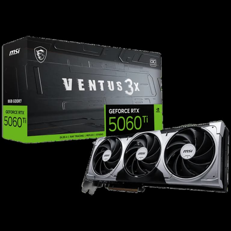 MSI RTX5060Ti VENTUS 3X OC 8GB GDDR7