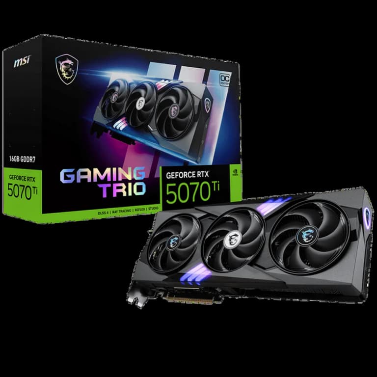 MSI RTX5070Ti GAMING TRIO OC 16GB
