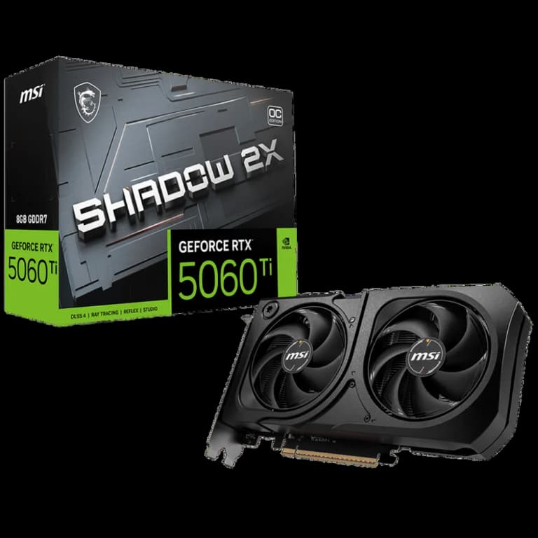 MSI RTX5060Ti SHADOW 2X OC PLUS 8GB GDDR7