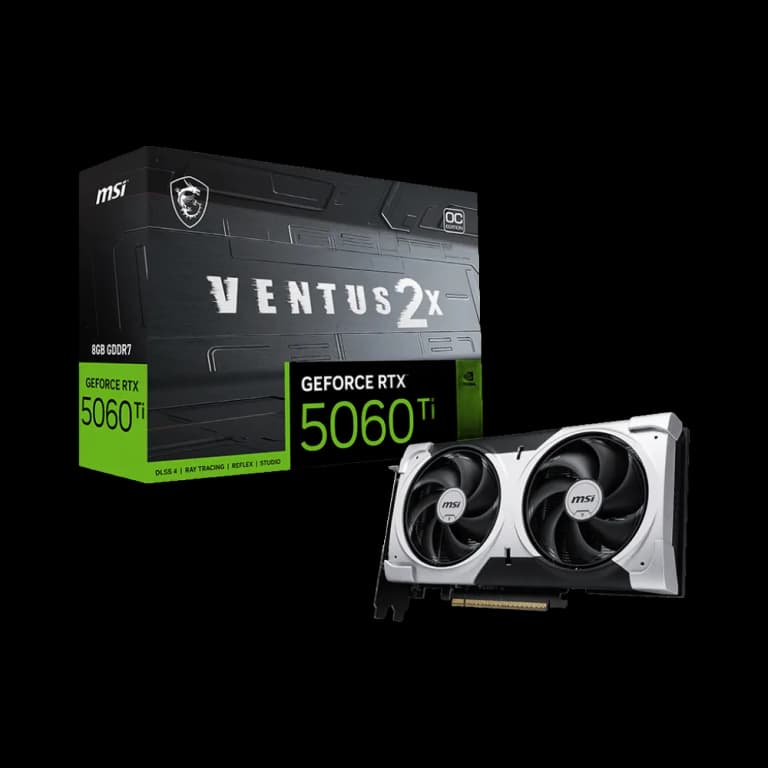 MSI RTX5060Ti VENTUS 2X OC PLUS 8GB GDDR7