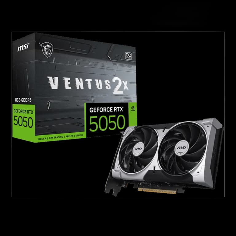 MSI RTX5050 VENTUS 2X OC 8GB GDDR6