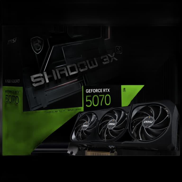 MSI RTX5070 SHADOW 3X 12GB GDDR7
