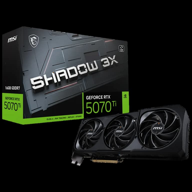 MSI RTX5070Ti SHADOW OC 3X 16GB GDDR7