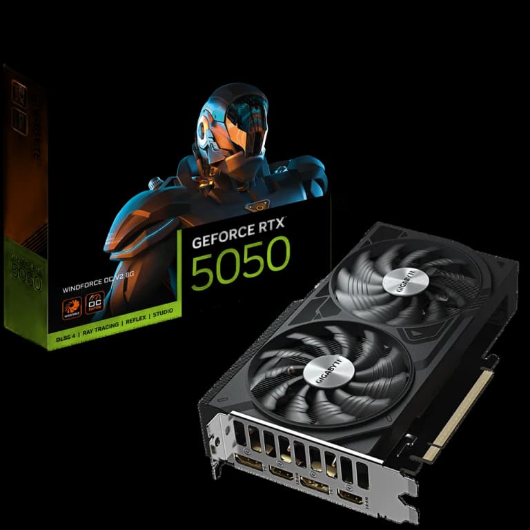 Gigabyte RTX5050 WINDFORCE OC V2 8GB GDDR6