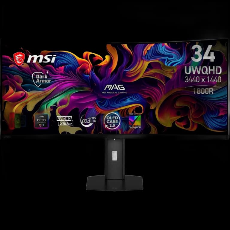 3.5K монитор MSI MAG 341CQP QD-OLED X28