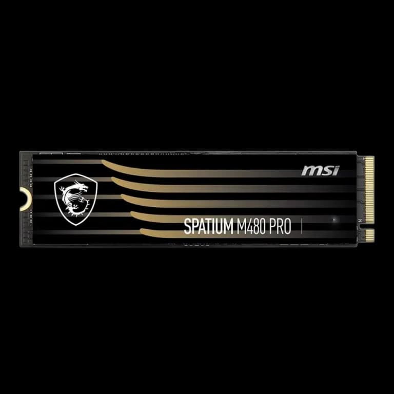 1TB MSI  SPATIUM M480 PRO - 7400MB/s