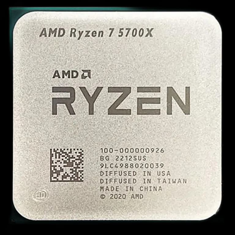  RYZEN 7 5700X BOX - до 4.6GHz, 8 ядер