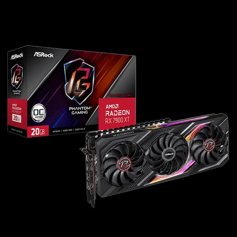 ASRock RX 7900XT PG - 20GB, черный 