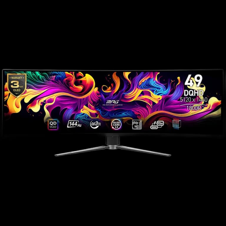 DWQHD QD-OLED монитор MSI MPG 491CQP