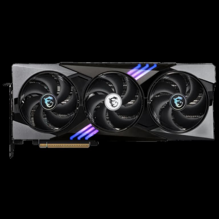 MSI GeForce RTX 5080 GAMING TRIO OC, черный цвет