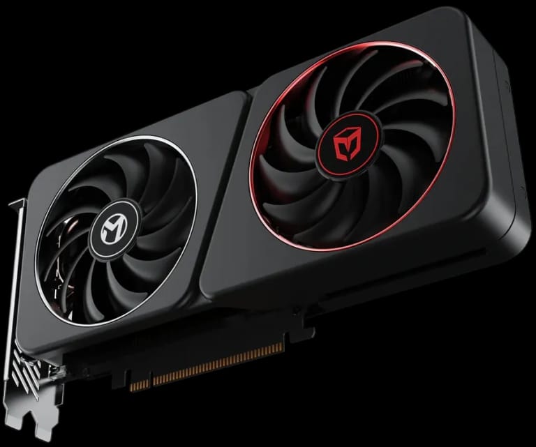 MAXSUN INTEL Arc B580 MILESTONE - 12GB, черный цвет