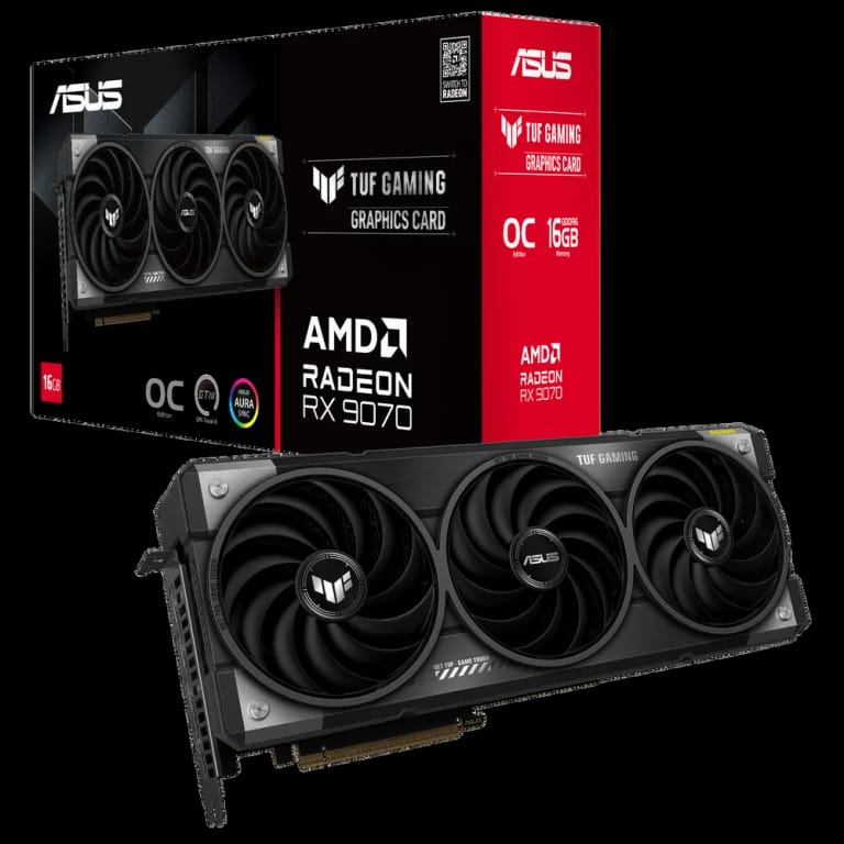 Видеокарта ASUS TUF-RX9070-O16G-GAMING 