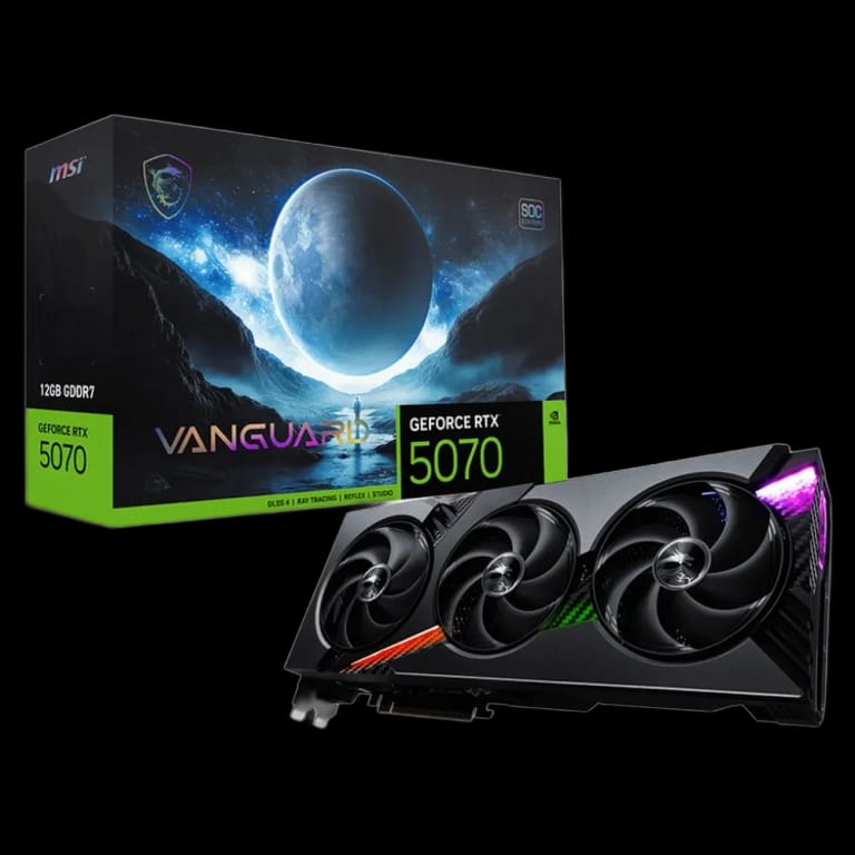 Видеокарта MSI RTX5070 VANGUARD SOC 12GB GDDR7 192bit 3xDP HDMI 3FAN RTL