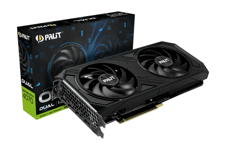 Видеокарта Palit GeForce RTX 4070 Dual [NED4070019K9-1047D]
