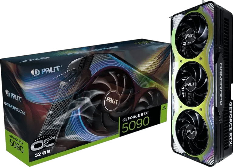  Видеокарта Palit GeForce RTX 5090 GameRock OC [NE75090S19R5-GB2020G]