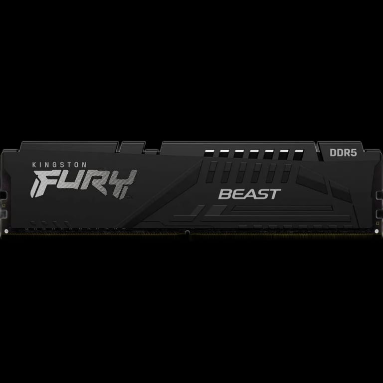 Модуль памяти Kingston 32GB DDR5 6000 DIMM FURY Beast Black Non-ECC,  CL40, 1.35V, RTL