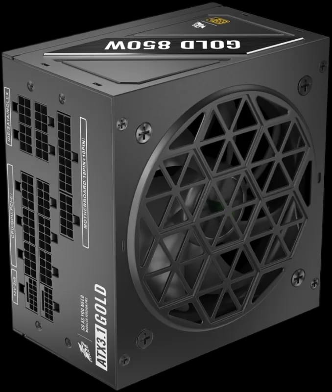 Блок питания 1STPLAYER NGDP, 850W, 80+ Gold, ATX3.1 (HA-850BA4)