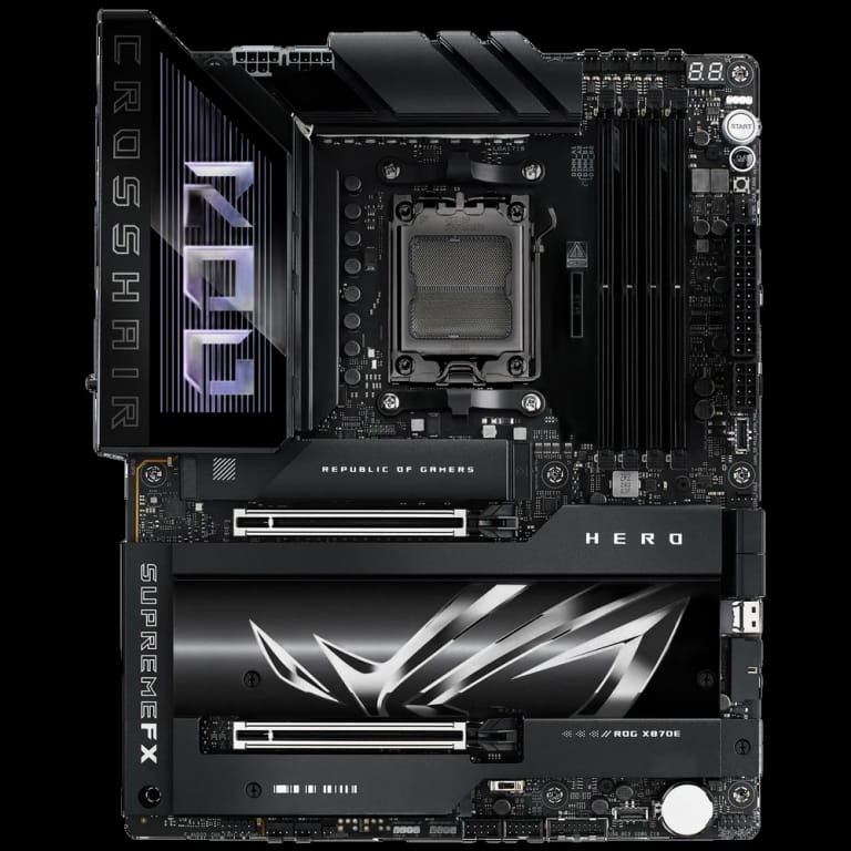 Материнская плата ASUS ROG CROSSHAIR X870E EXTREME AM5 E-ATX 4xDDR5 2xPCIEx16 5xM.2 4xUSB-C HDMI 5GLAN 10GLAN Wi-Fi 7 