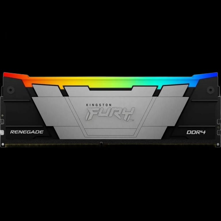 Модуль памяти Kingston 32GB DDR4 3600 FURY Renegade RGB Black XMP Non-ECC Unbuffered DIMM (Single Module) 2RX8 18-22-22 1.35V 288-pin 16Gbit