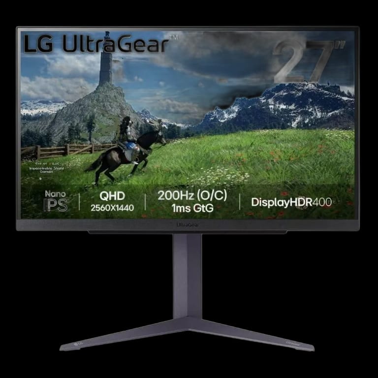WQHD монитор LG UltraGear 27GS85Q-B