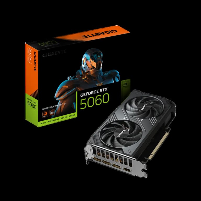 Gigabyte RTX5060 WINDFORCE MAX OC 8GB GDDR7