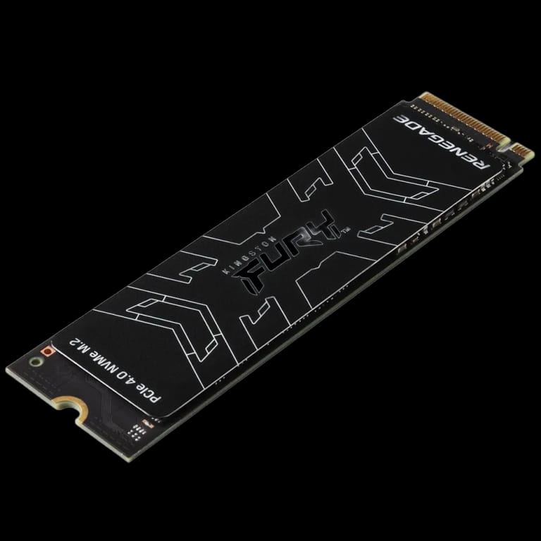 Твердотельный накопитель SSD Kingston FURY Renegade M.2 2280 SFYRS/1000G 1TBGB Client SSD PCIe 4.0 NVMe, 7300/6000, IOPS 900/1000K, MTBF 1.8M, 3D TLC, 1000TBW, 0.55DWPD, with Heat Spreader (5 лет), RTL (324556)