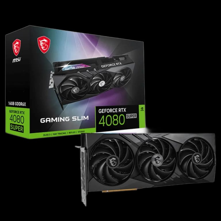 Видеокарта MSI GeForce RTX 4080 SUPER 16G GAMING SLIM 