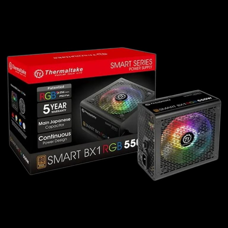 Блок питания Thermaltake Smart BX1 RGB 550W PS-SPR-0550NHSABE-1 550W, 80 Plus Bronze