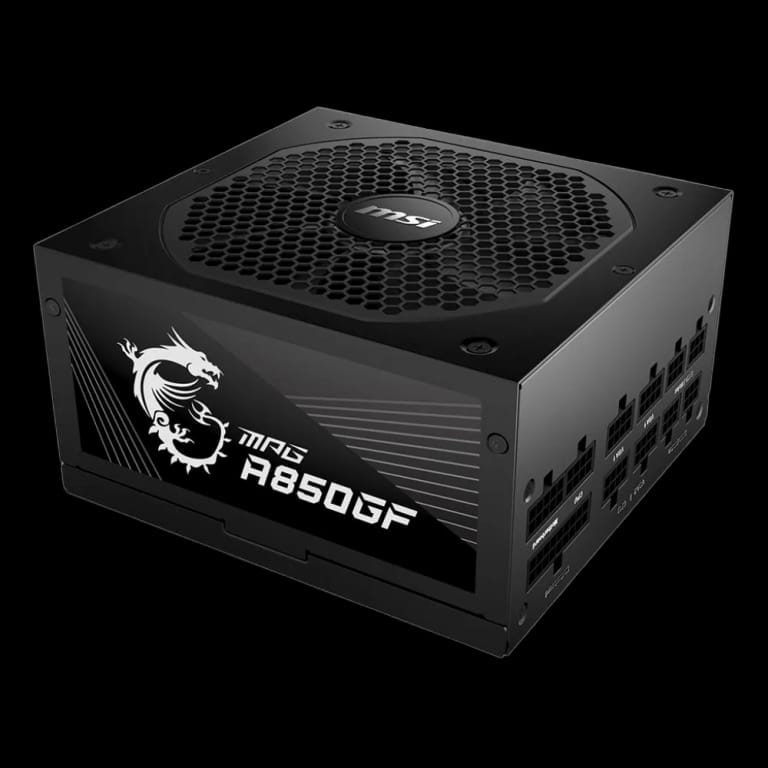 Блок питания MSI MPG A850GF |306-7ZP0C11-CE0| 850W, 80 PLUS Gold, полностью модульный, RTL {6} (754273)