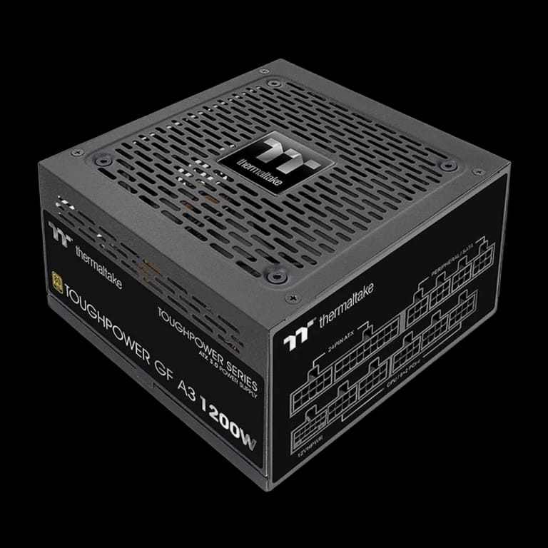 Блок питания Thermaltake Toughpower GF A3/1200W/Fully Modular/Non Light/Full Range/Analog/80 Plus Gold/EU/JP Main CAP All Flat Cables/Gen 5