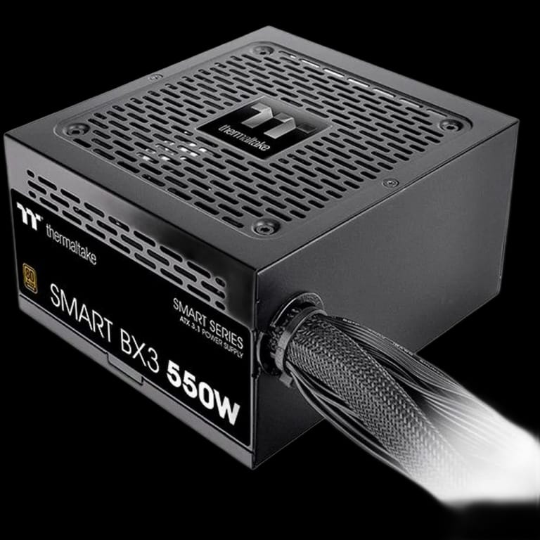 Блок питания Thermaltake Smart BX3 550 /Non Modular/Non Light/Full Range/Analog/80 Plus Bronze/EU/Non JP CAP/All Flat Cables 