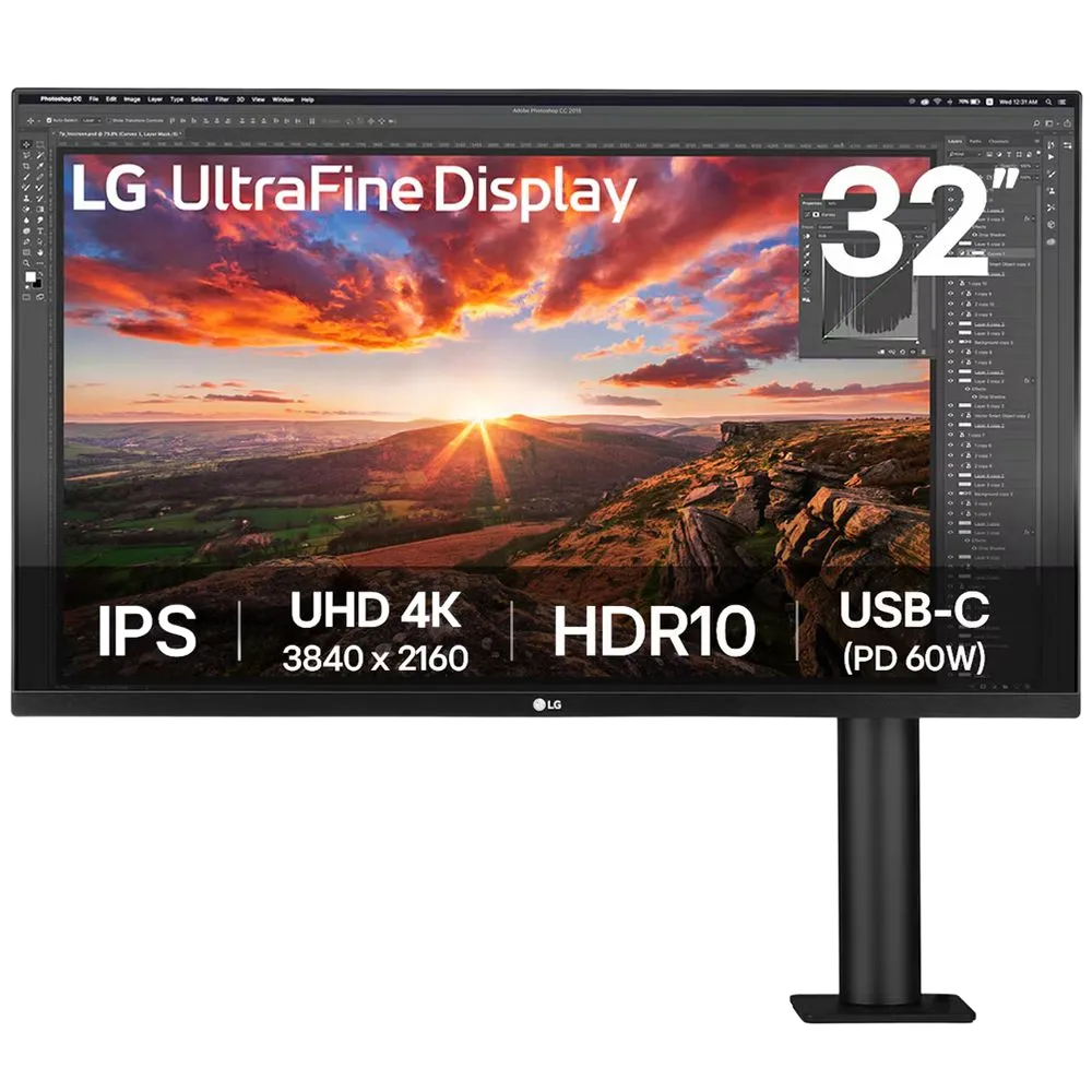 4K монитор LG UltraFine 32UN880K-B