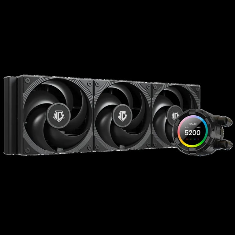 Жидкостная система охлаждения ID-Cooling SL360 PRO SE /LCD SCREEN /350W /all Intel /all AMD 