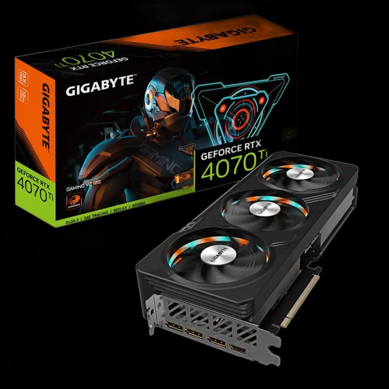 Видеокарта Gigabyte RTX4070Ti GAMING V2 12GB GDDR6X 192bit 3xDP HDMI 3FAN RTL