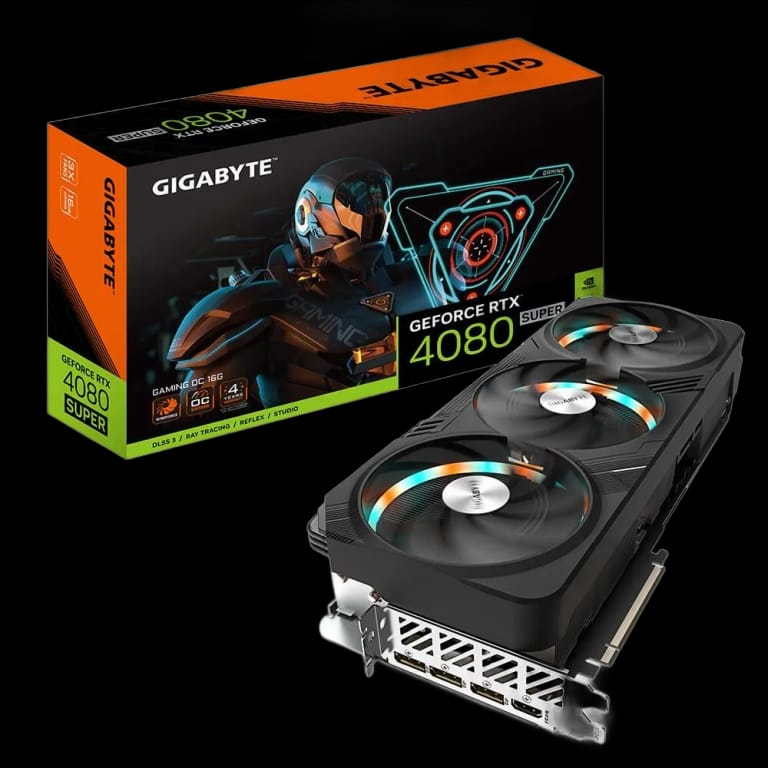 Видеокарта Gigabyte RTX4080 SUPER GAMING OC 16GB RTL 