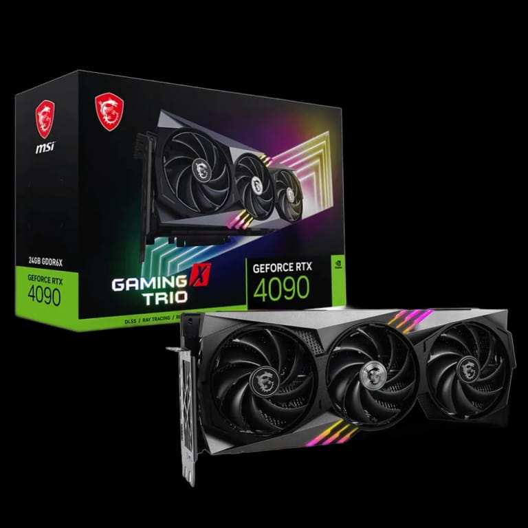 Видеокарта MSI RTX4090 GAMING X TRIO 24GB GDDR6X 384-bit HDMI 3xDP RTL (019217)