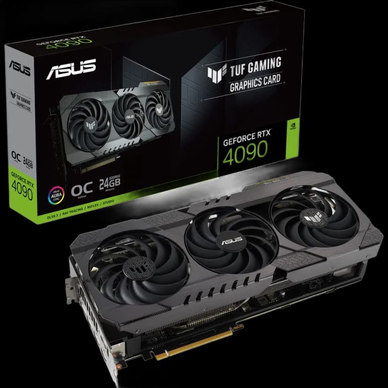 Видеокарта ASUS TUF-RTX4090-O24G-OG-GAMING HDMI*2,DP*3,24G,D6X (90YV0IY3-M0NA00) 