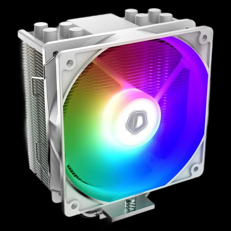 Вентилятор для процессора ID-Cooling SE-214-XT ARGB White 180W/PWM/ ARGB/ all Intel /AMD AM4/ Screws 