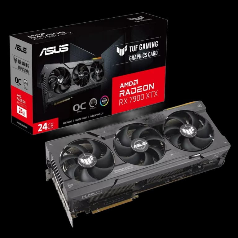 Видеокарта ASUS TUF-RX7900XTX-O24G-GAMING /RX7900XTX,HDMI*1,DP*3,24G,D6