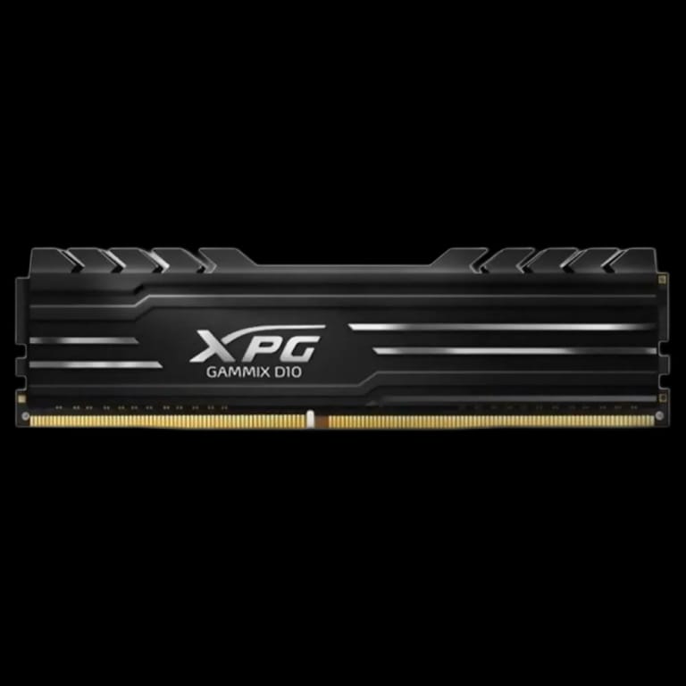 Модуль памяти ADATA XPG GAMMIX D10 Black Gaming Memory AX4U32008G16A-SB10 8GB DDR4 3200 DIMM Non-ECC, CL16, 1.35V, Heat Shield, RTL, (930835)