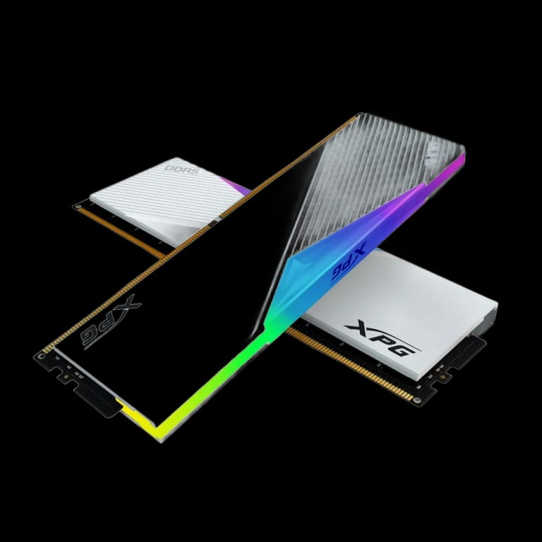Модуль памяти ADATA 64GB DDR5 6000 DIMM XPG Lancer RGB 2*32, 1.35V, CL30-40-40, On-Die ECC, Power Management IC, white