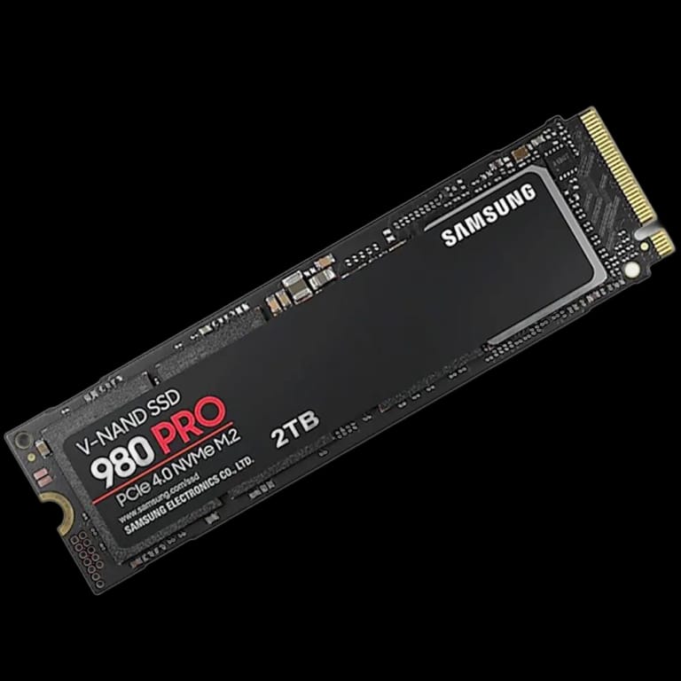 Твердотельный накопитель SSD Samsung 980 PRO M.2 2280 MZ-V8P2T0BW 2TB Client SSD PCIe Gen4x4 with NVMe, 7000/5000, IOPS 1000/1000K, MTBF 1.5M, 3D V-NAND TLC, 2048MB, 1200TBW, 0,33DWPD, RTL {10}, (696534)