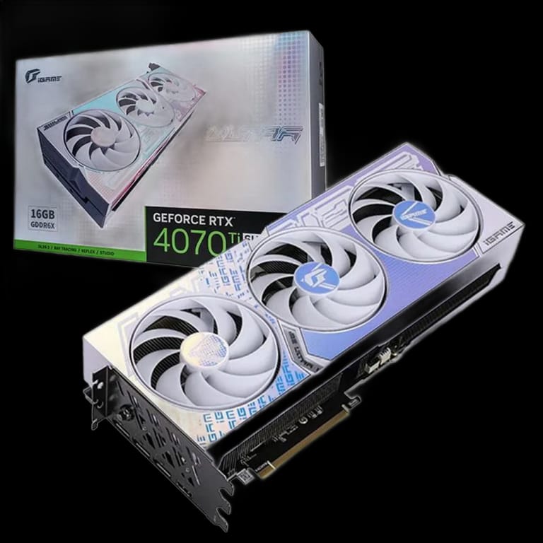 Видеокарта Colorful RTX4070Ti SUPER iGame Ultra W OC-V 16GB GDDR6X 256bit 3xDP HDMI 3FAN