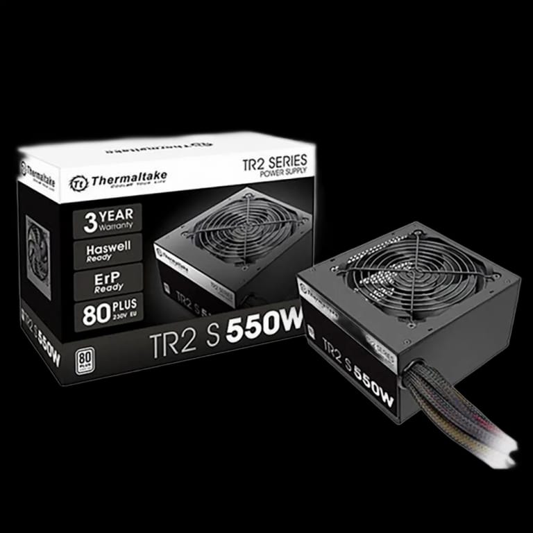 Блок питания Thermaltake TR2 S 550 TRS-550AH2NK (PS-TRS-0550NPCWEU-2) 550W, 80 Plus White (404138)
