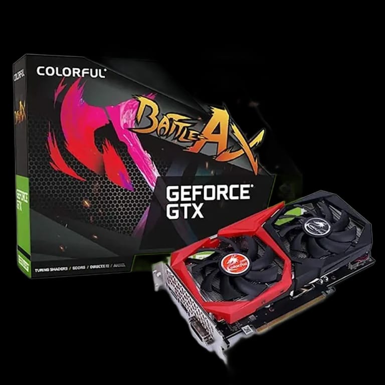 Видеокарта Colorful GTX 1650 EX 4GD6-V 4GB GDDR6 128bit DVI PD HDMI 2FAN RTL