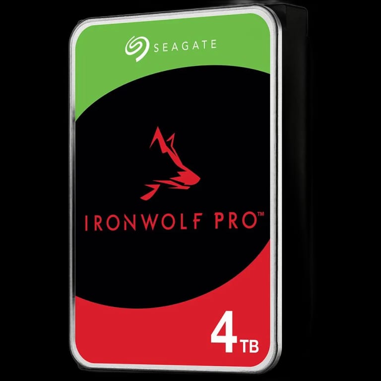  4TB Seagate 3.5" IronWolf Pro NAS - 6000MB/s