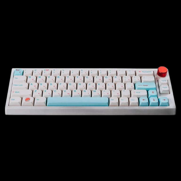 Клавиатура Epomaker TH66 Pro Keyboard Budgerigar White Sushi 