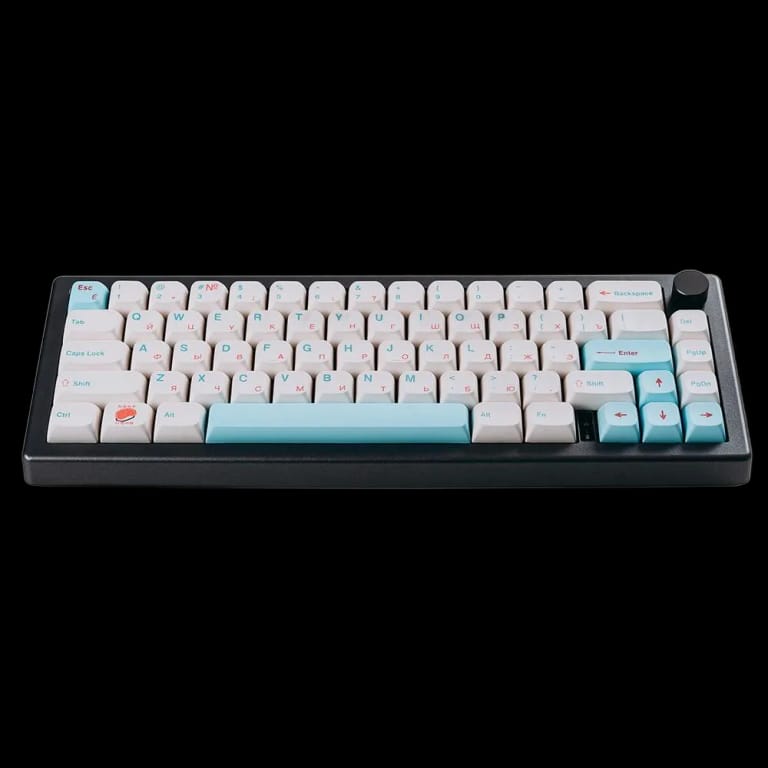 Клавиатура Epomaker EK68 Keyboard Gateron Pro 2.0 Yellow Black Sushi 
