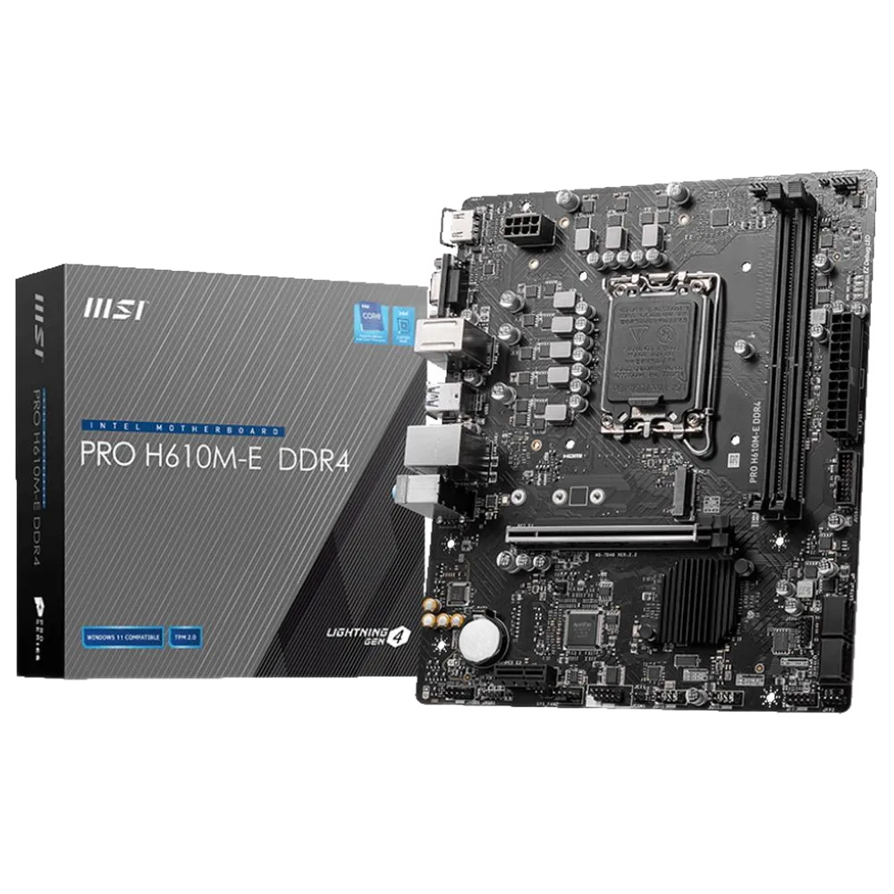 MSI PRO H610M-E - DDR4