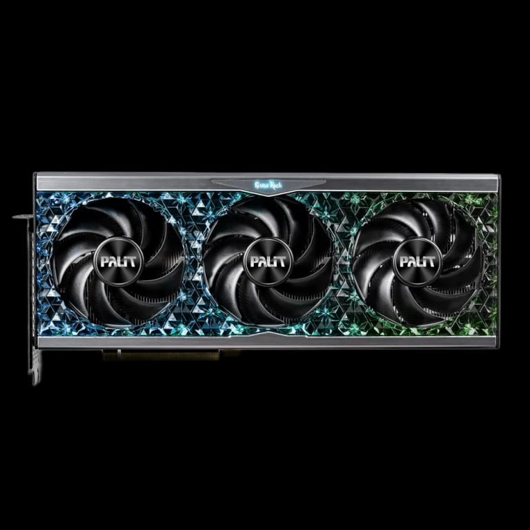 Видеокарта Palit RTX4090 GAMEROCK 24GB GDDR6X 384bit 3-DP HDMI |NED4090019SB-1020G| (243383)